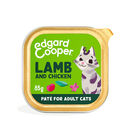 Edgard & Cooper Adult Cordero y Pollo en Paté tarrina para gatos, , large image number null