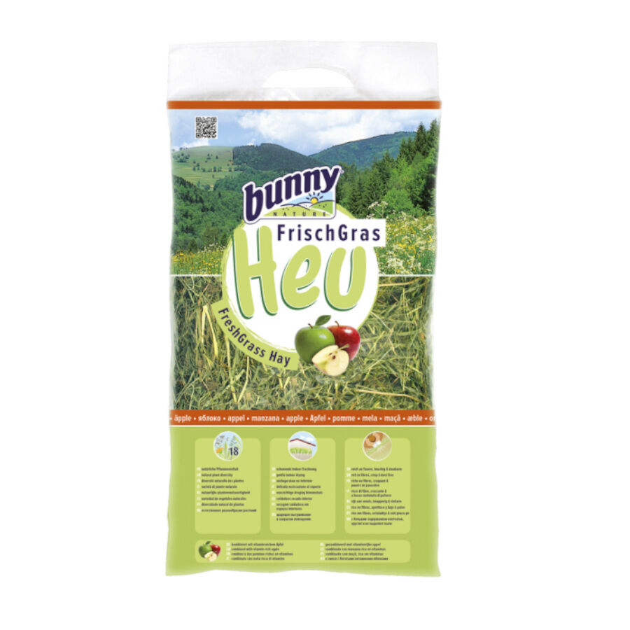 Bunny FrischGras Heno con Manzana para roedores, , large Imagen numero 1