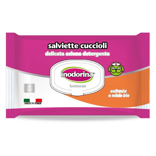 Inodorina Toallitas Húmedas para cachorros