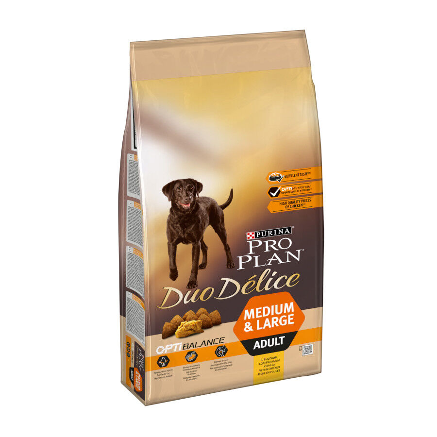 10 kg Pro Plan Adult Medium y Large Duo D&eacute;lice Pollo pienso para perros, , large Imagen numero 9