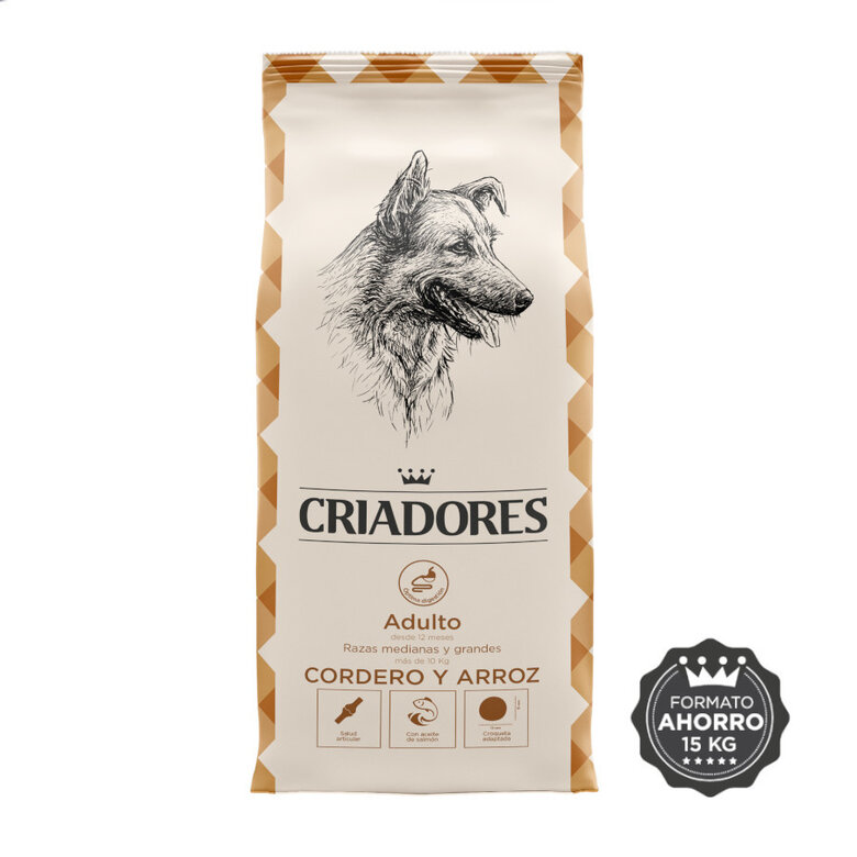 3 kg Criadores Adulto Cordero y Arroz pienso para perros de razas mediana y grande,  Imagen numero 5 3 kg Criadores Adulto Cordero y Arroz pienso para perros de razas mediana y grande, , large Imagen numero 5