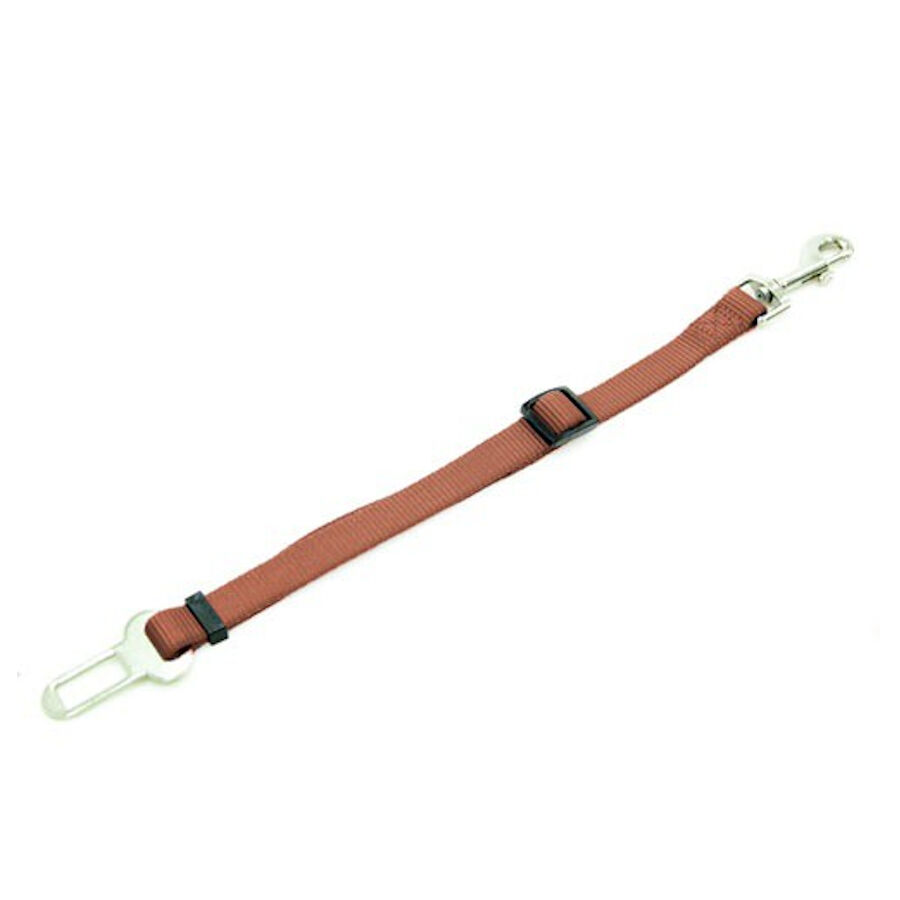 TK-Pet Adaptador de Cintur&oacute;n marr&oacute;n para mascotas, , large Imagen numero 1