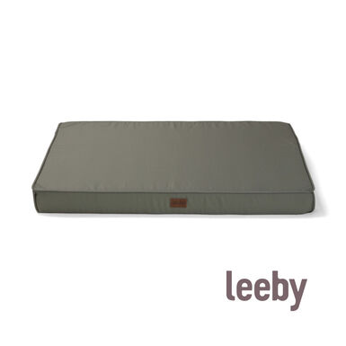Leeby colchón viscoelástico caqui para perros
