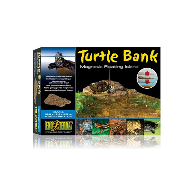 Exo Terra Isla Flotante Magnética de terrario para tortugas acuáticas, , large image number null