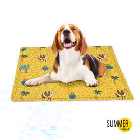 Summer Vibes Manta refrescante con estampado para perros