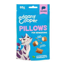 Edgard & Cooper Bocaditos Pillows de salmon para gatos
