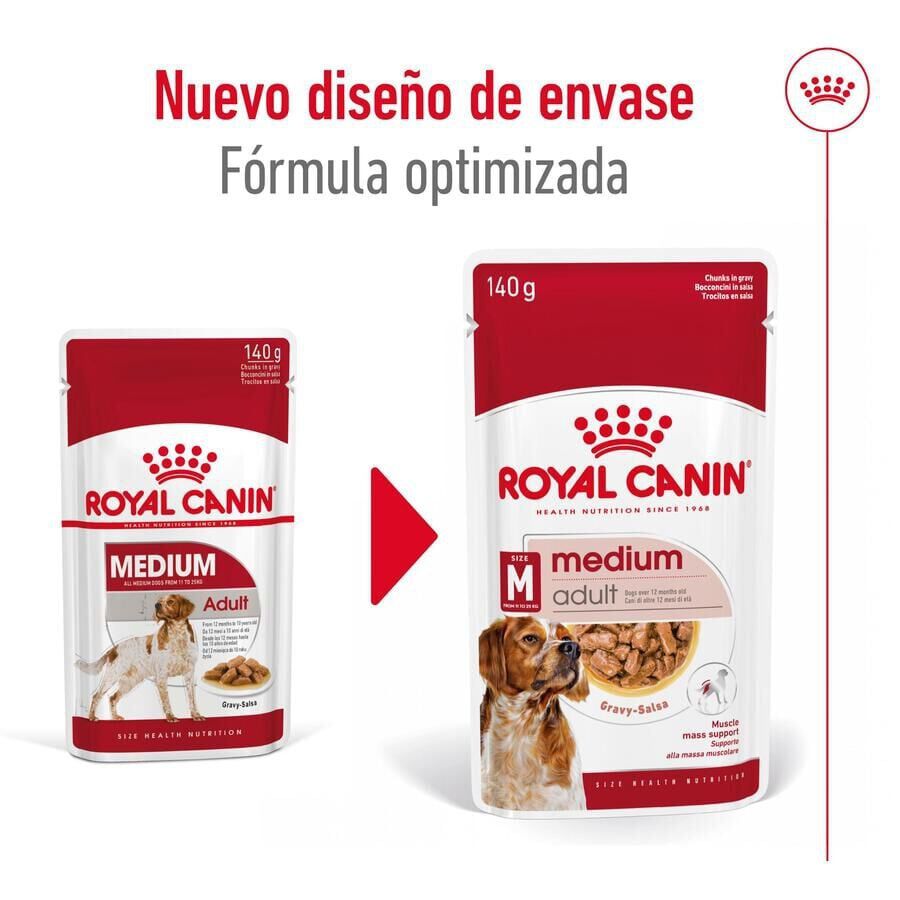Royal Canin Medium Adult Sobre en salsa para perros thumbnail
