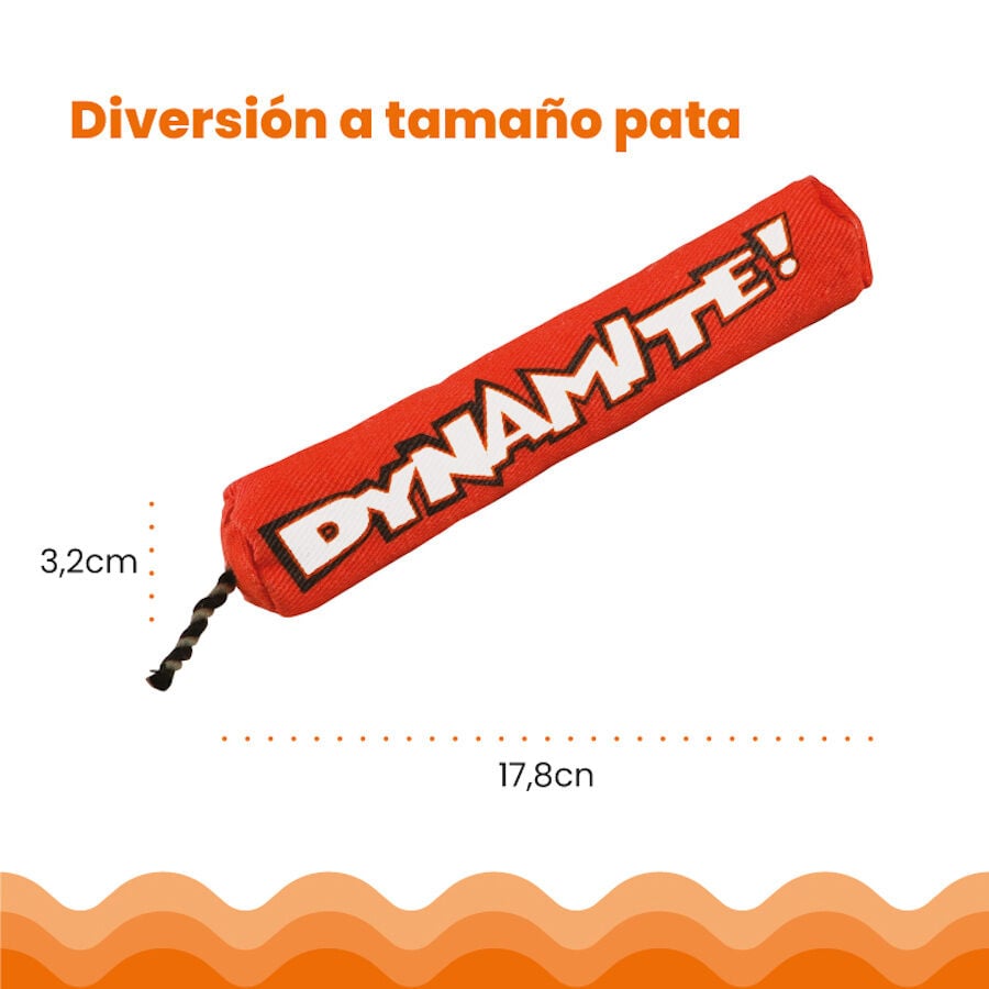 Catstages Green Magic Dynamite Rojo Peluche para gatos thumbnail