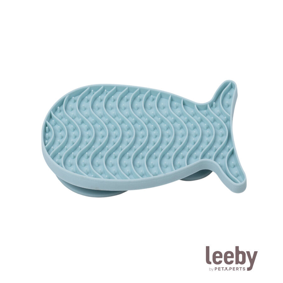 Leeby Alfombrilla de Lamer Pez Azul para gatos, , large Imagen numero 2