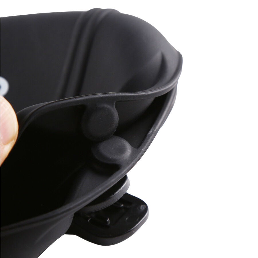 Gotoo Porta premio de silicona negro para perros, , large Imagen numero 8