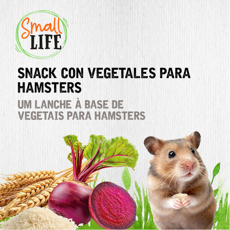 2 barritas Small Life Barritas Snack con vegetales para h&aacute;msters, , large Imagen numero 4
