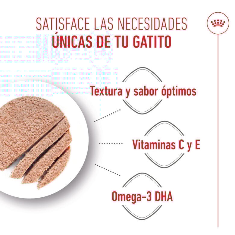 85 g Royal Canin Kitten paté sobre para gatos,  Imagen numero 4 85 g Royal Canin Kitten paté sobre para gatos, , large Imagen numero 4