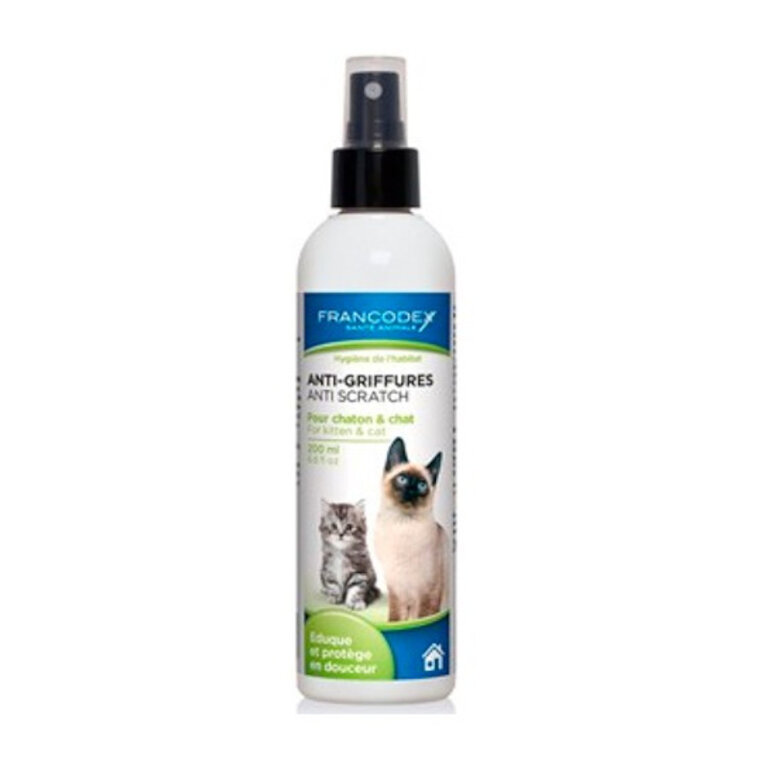 en casa ego Preludio Francodex Spray Anti Arañazos para gatos | Kiwoko