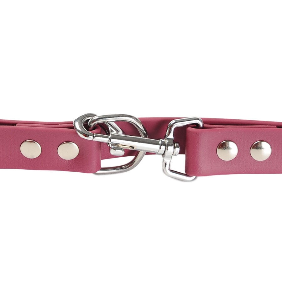 Gotoo Correa Biothane roja vino para perros, , large Imagen numero 7