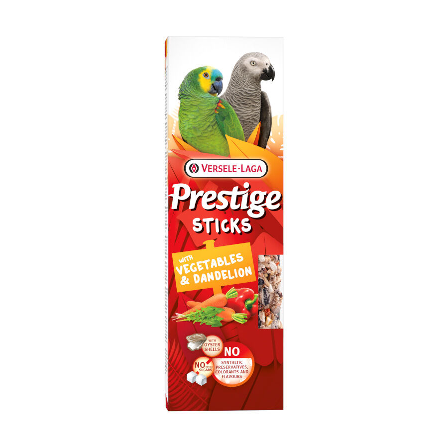 Versele-Laga Barritas Prestige Sticks Verduras y Diente de León para loros