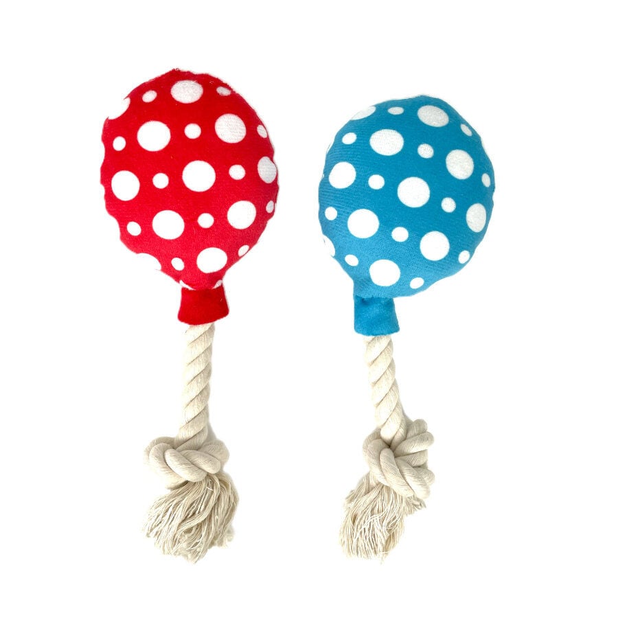 Tootoy! Comfort Brithday Balloon Set peluches con sonido para perros, , large Imagen numero 2