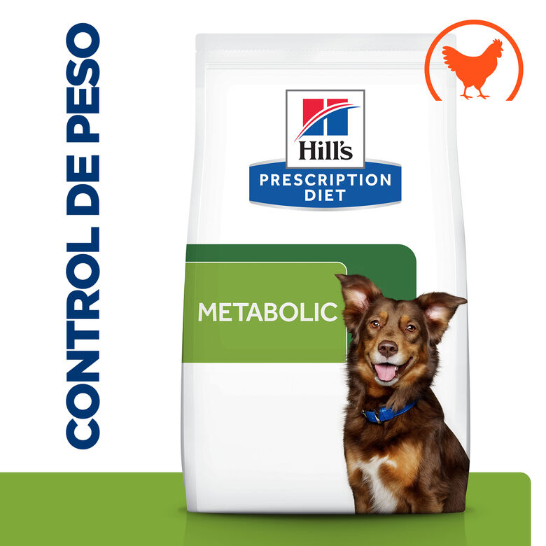 Hill&#039;s Prescription Diet Metabolic Pollo pienso para perros thumbnail
