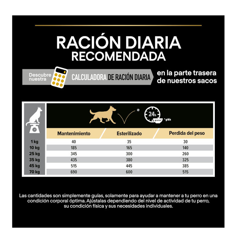 16.5 kg (14 + 2.5 kg ¡gratis!) Pro Plan Adult Light/Sterilised Pollo pienso para perros,  Imagen numero 5 16.5 kg (14 + 2.5 kg ¡gratis!) Pro Plan Adult Light/Sterilised Pollo pienso para perros, , large Imagen numero 5