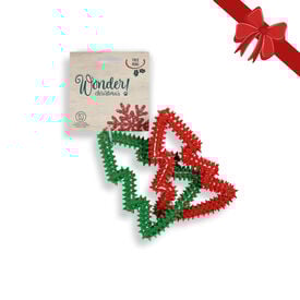 Wonder Christmas Árbol Anillo Mordedor para perros