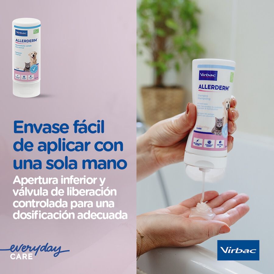 Virbac Allerderm Champú Piel Sensible para perros y gatos thumbnail