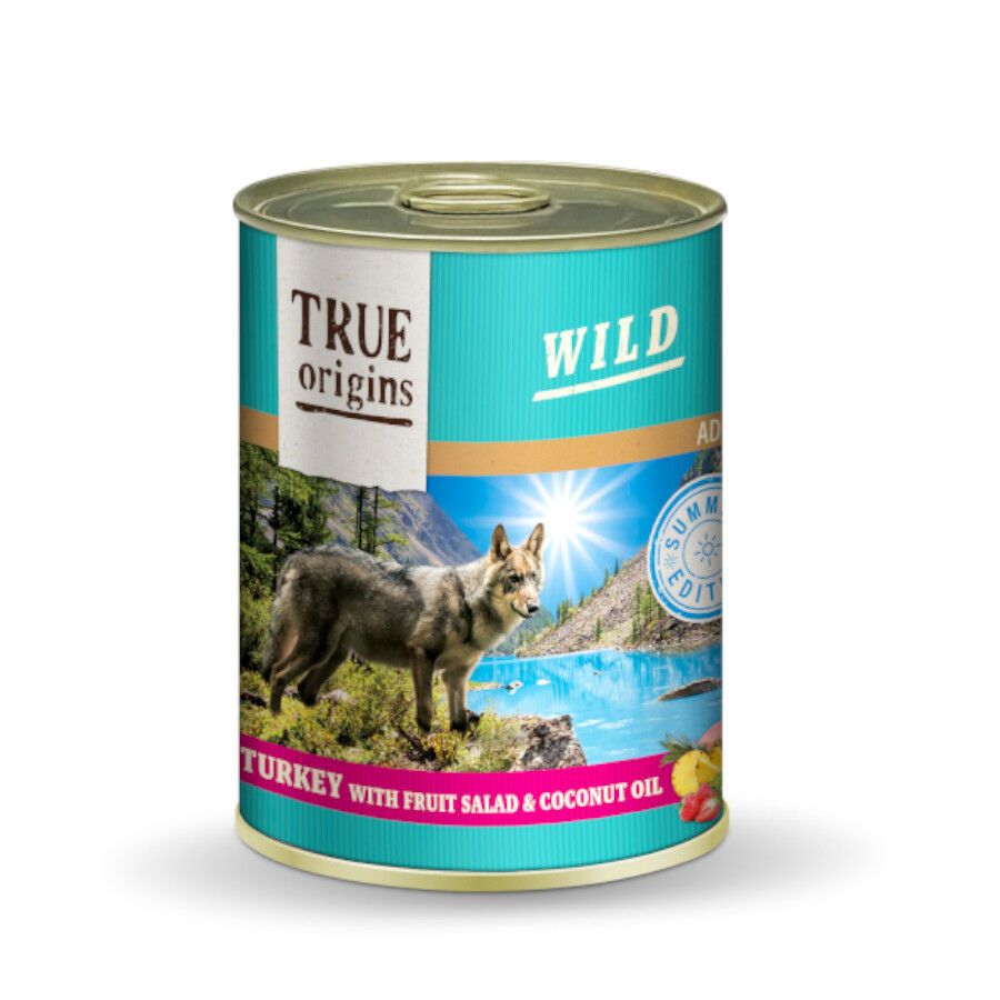 400 g True Origins Wild Summer Pavo con Ensalada de Frutas y Aceite de Coco lata para perros, , large Imagen numero 1