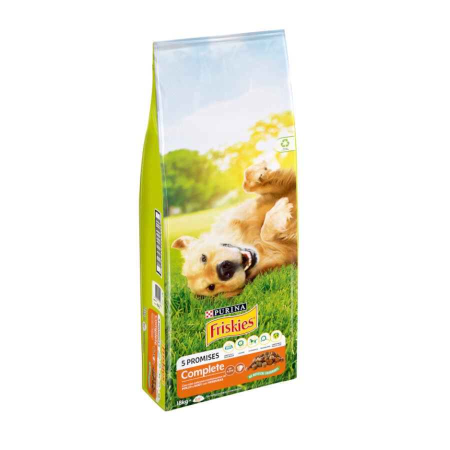 Friskies Adult Pollo y Verduras pienso para perros
