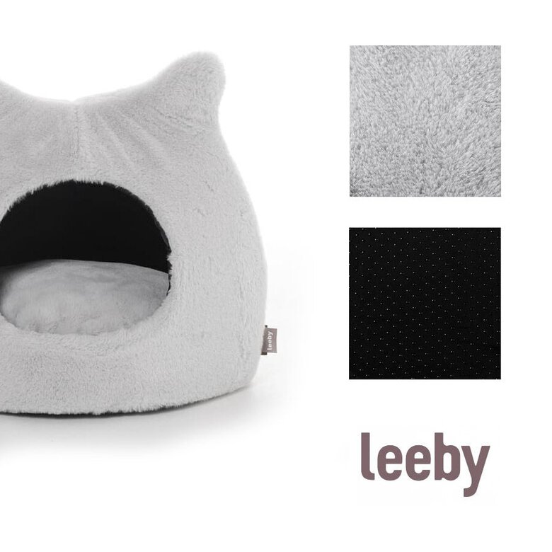 Leeby Iglú Antiestrés Gris para gatos,  Imagen numero 6 Leeby Iglú Antiestrés Gris para gatos, , large Imagen numero 6