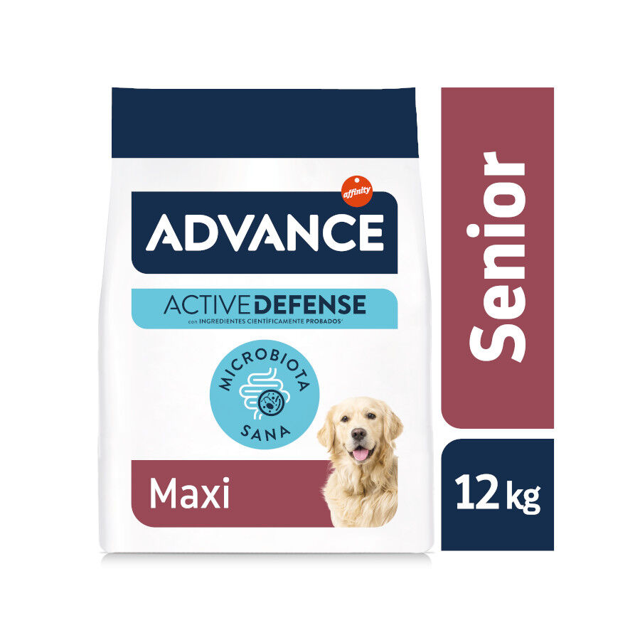 Advance Active Defense Maxi Senior Vitality Pollo y Arroz pienso para perros thumbnail