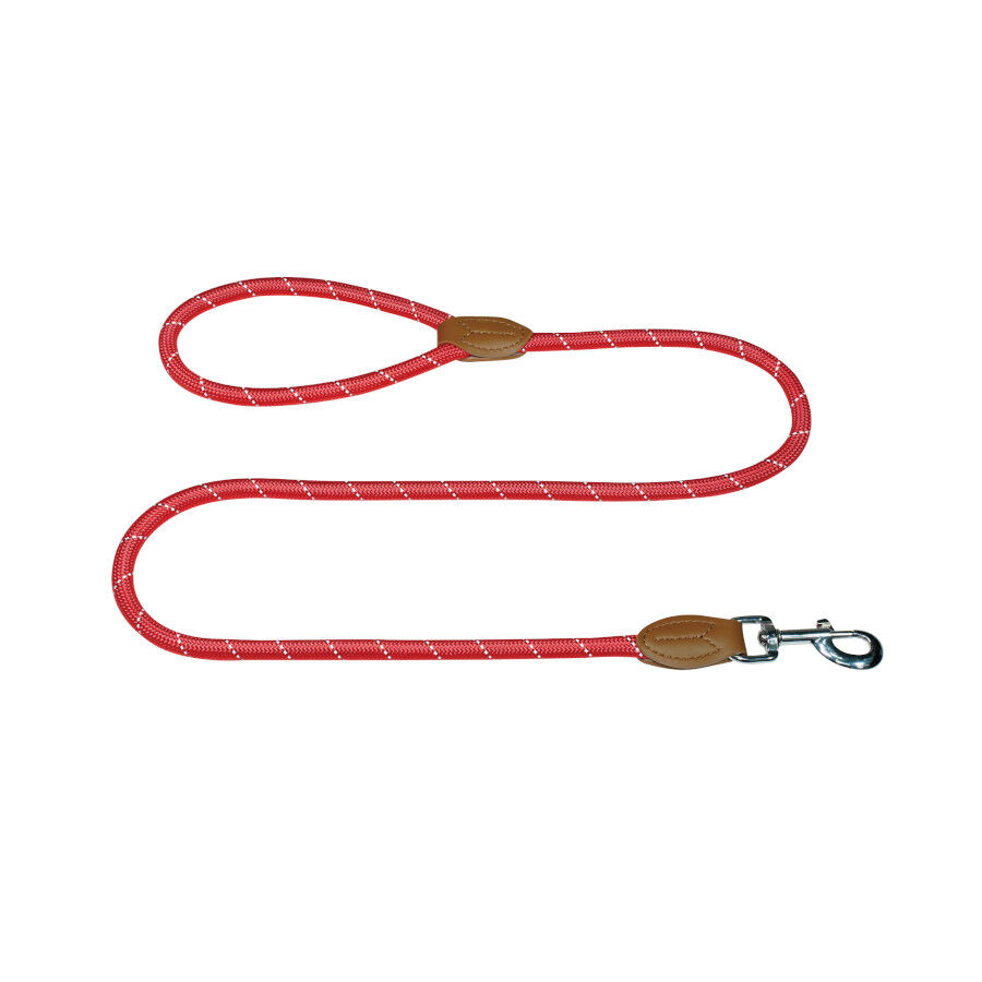 Gotoo Correa de cuerda reflectante roja para perros, , large Imagen numero 1