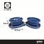 Gotoo Comedero Port&aacute;til Doble de Silicona Azul para perros, , large indicador imagen numero 4