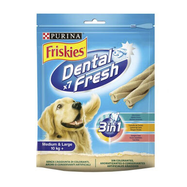 Friskies Medium & Large Snacks Dentales para perros
