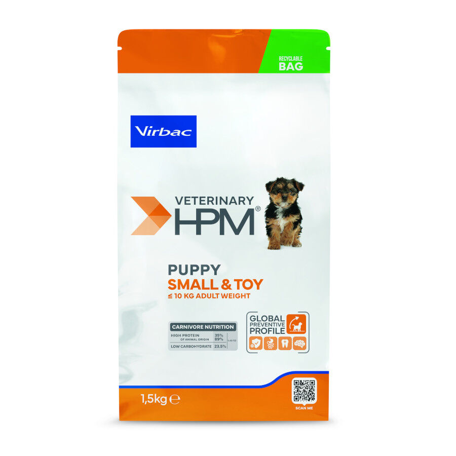 1.5 kg Virbac Veterinary HPM Baby Small & Toy pienso para perros, , large Imagen numero 1