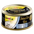 GimCat Shiny Cat Filet atún y anchoas comida gatos image number null