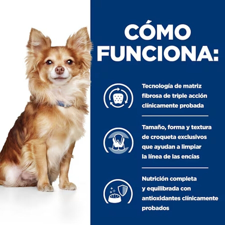 Hill&#039;s Prescription Diet Dental Care t/d Pollo pienso para perros pequeños thumbnail