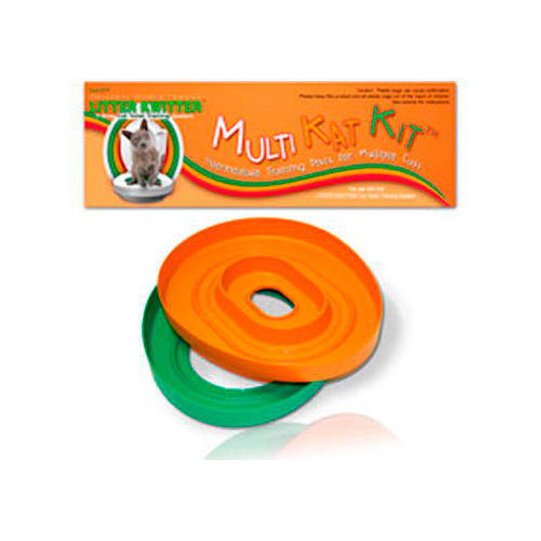 Litter Kwitter Kit WC para gatos pack accesorios image number null