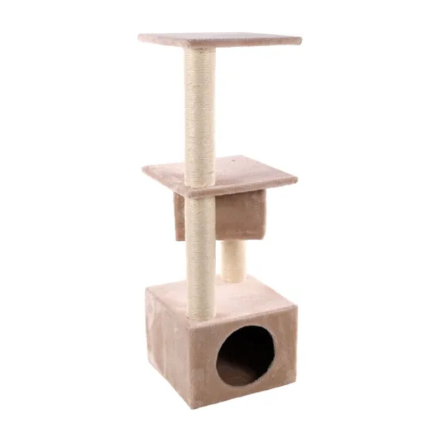 Flamingo Baretti rbol Rascador Beige para gatos Kiwoko