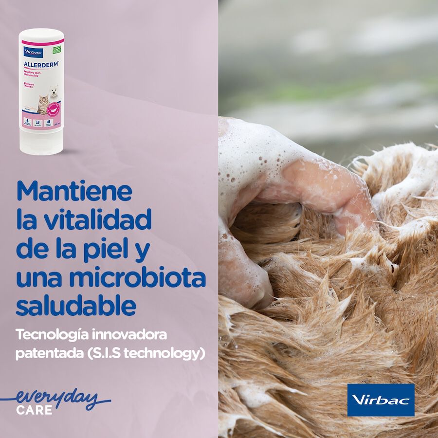 Virbac Allerderm Champú Piel Sensible para perros y gatos thumbnail