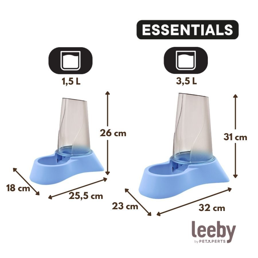 Leeby Tolva Dispensadora de Comida Color Azul para perros y gatos, , large Imagen numero 5