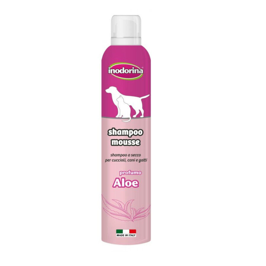 Inodorina Champ&uacute; en Seco Aloe para perros y gatos, , large Imagen numero 1