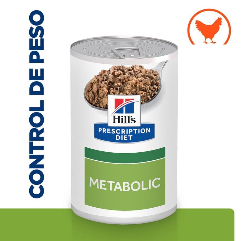370 g Hill's Prescription Diet Metabolic Pollo lata para perros,  Imagen numero 2 370 g Hill's Prescription Diet Metabolic Pollo lata para perros, , large Imagen numero 2