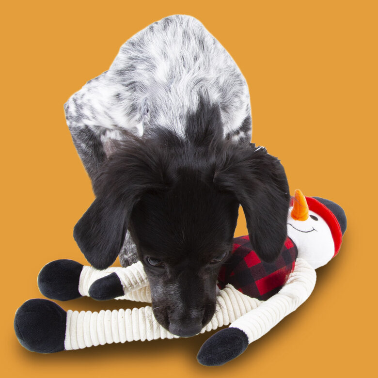 Wonder Christmas Muñeco de Nieve Alargado de peluche navideño para perros,  Imagen numero 3 Wonder Christmas Muñeco de Nieve Alargado de peluche navideño para perros, , large Imagen numero 3