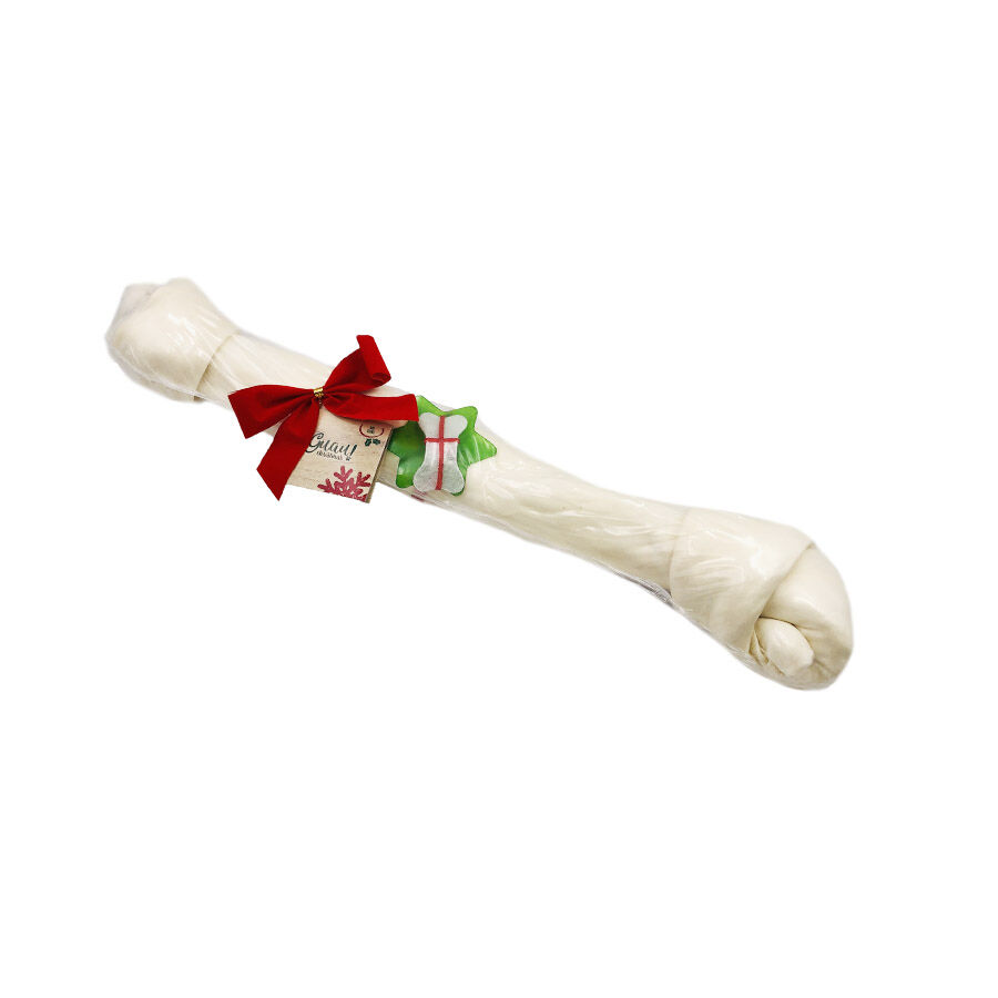 Guau Christmas Big Bone hueso de para perros Imagen numero 1