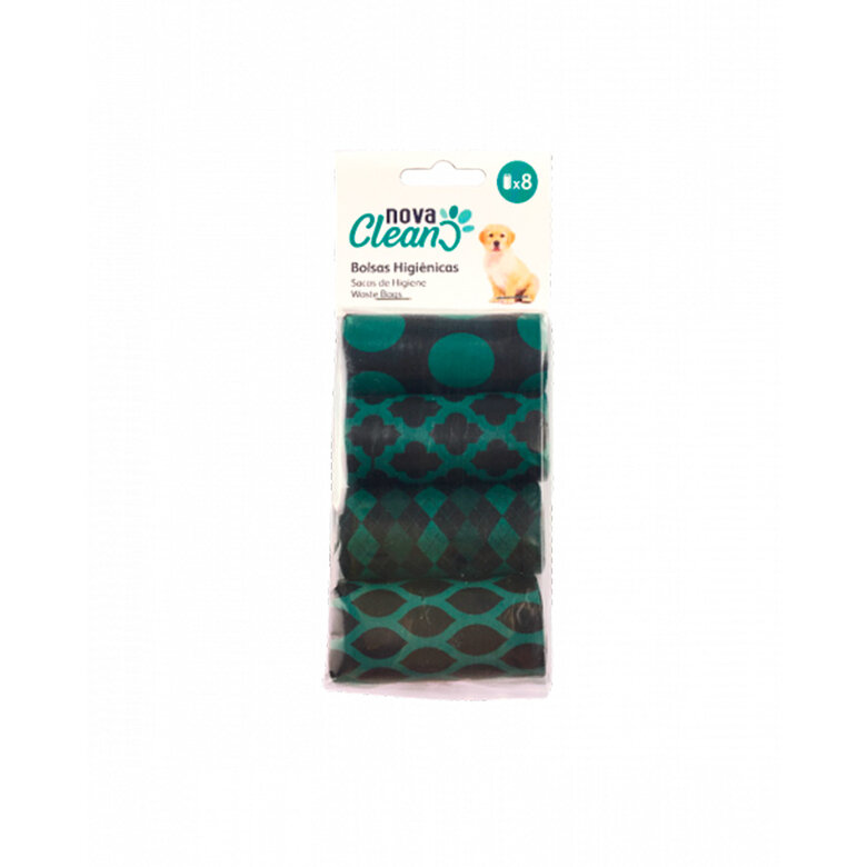 Nova Clean Bolsas Verdes para caca de perros – Pack 8, , large image number null