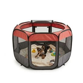 TK-Pet Parque Plegable de Lona para mascotas
