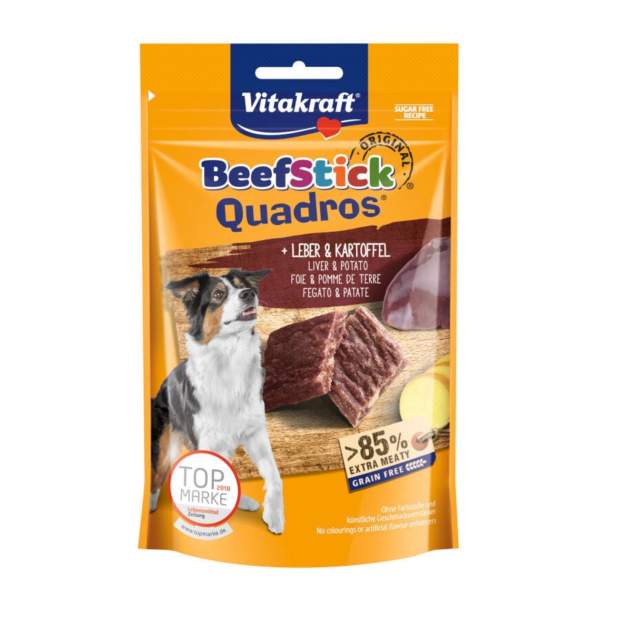 70 g Vitakraft BeefStick Quadros Bocaditos de H&iacute;gado y Patata para perros, , large Imagen numero 1