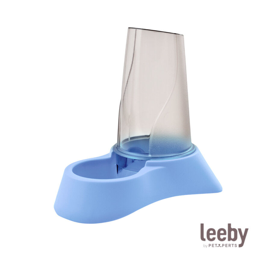 Leeby Tolva Dispensadora de Comida Color Azul para perros y gatos, , large Imagen numero 2