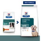 Hill's Prescription Diet Diabetes Care Pollo pienso para perros w/d, , large image number null