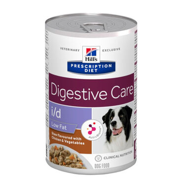 Lata para perros Hill's Prescription Diet i/d Low Fat Digestive Care 354 gr