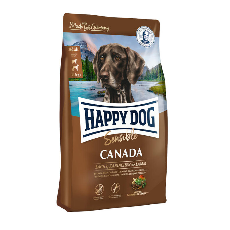 Happy Dog Sensible Canada Cordero pienso , , large image number null