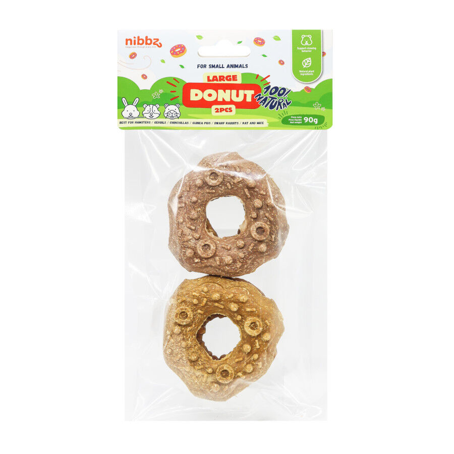 Nibbz Donas Comestibles complemento alimenticio para roedores, , large Imagen numero 1